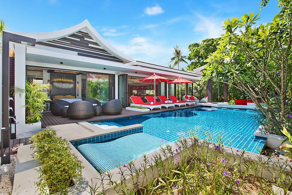 Villa Julia Koh Samui Beach With Cook And Majordome Lamai Beach  Exterior photo